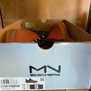 Skechers Orange Sneakers Vibrant Comfort